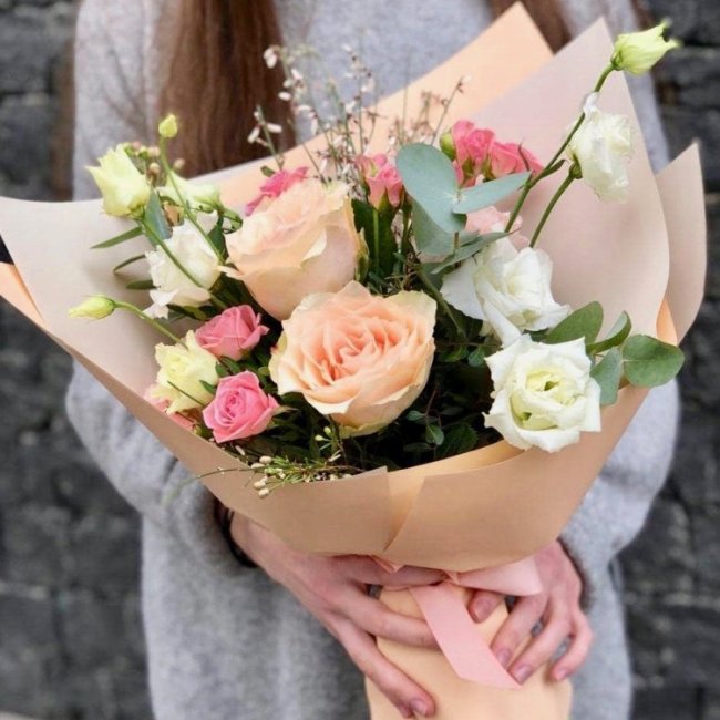 Букет цветов "Сокровенная мечта"