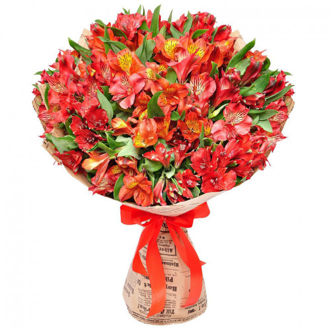 Букет цветов "Яркий огонек" Букет цветов "Яркий огонек"